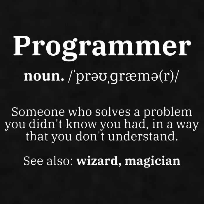 Definition Programmer Meaning Computer Science Coding Ladies PosiCharge Tri-Blend Wicking Tank