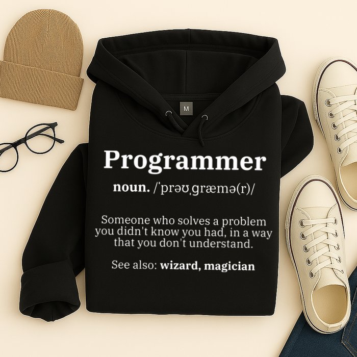 Definition Programmer Meaning Computer Science Coding Hoodie