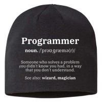 Definition Programmer Meaning Computer Science Coding Sustainable Beanie