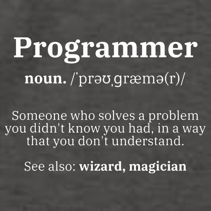 Definition Programmer Meaning Computer Science Coding Vector Backpack