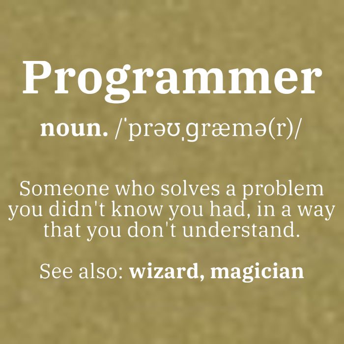Definition Programmer Meaning Computer Science Coding Garment-Dyed Women's Muscle Tee