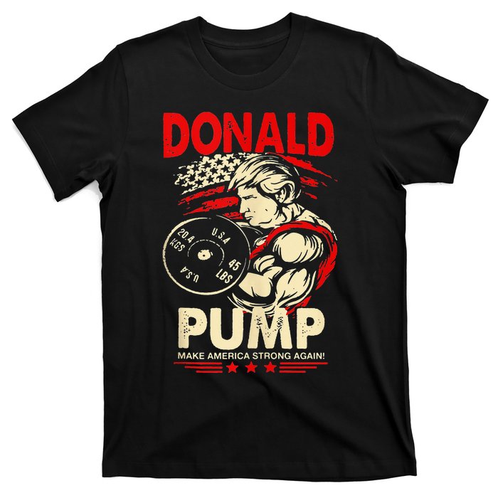 Donald Pump Make America Strong Again Tank Top Classic T-Shirt