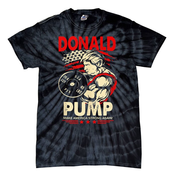 Donald Pump Make America Strong Again Tank Top Classic Tie-Dye T-Shirt