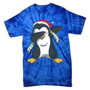 Dabbing Penguin (Matching Group Options!) Funny Christmas Gift Tie-Dye T-Shirt