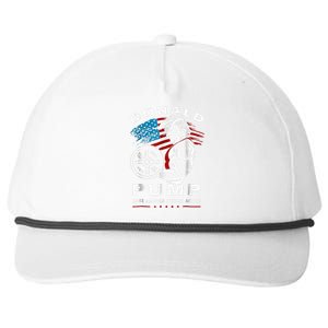 Donald Pump Make America Strong Again Snapback Five-Panel Rope Hat