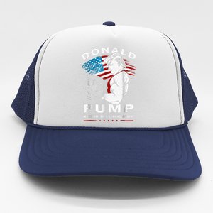 Donald Pump Make America Strong Again Trucker Hat