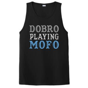 Dobro Playing Mofo Funny Musician Gift PosiCharge Competitor Tank