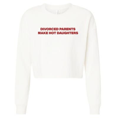 Divorced Parents Make Hot Daughters Cropped Pullover Crew