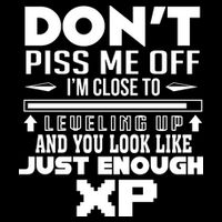 Dont Piss Me Off IM Close To Leveling Up And You Look Like Just Enough Xp Button