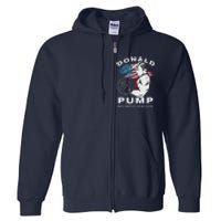 Donald Pump Make America Strong Again Full Zip Hoodie