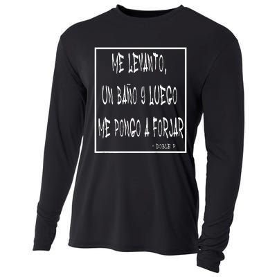 Doble P Music Lyrics Cooling Performance Long Sleeve Crew