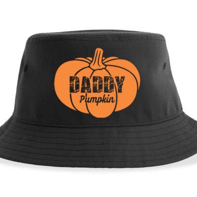 Daddy Pumpkin Matching Family Halloween Thanksgiving Group Sustainable Bucket Hat