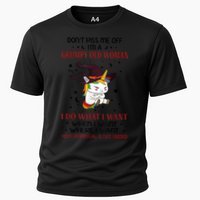 Don't Piss Me Off Im A Grumpy Old Woman I Do What I Want Cooling Performance Crew T-Shirt