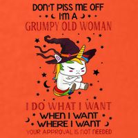Don't Piss Me Off Im A Grumpy Old Woman I Do What I Want Mesh Reversible Basketball Jersey Tank