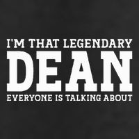Dean Personal Name Women Girl Funny Dean 7 Panel Mesh Trucker Snapback Hat