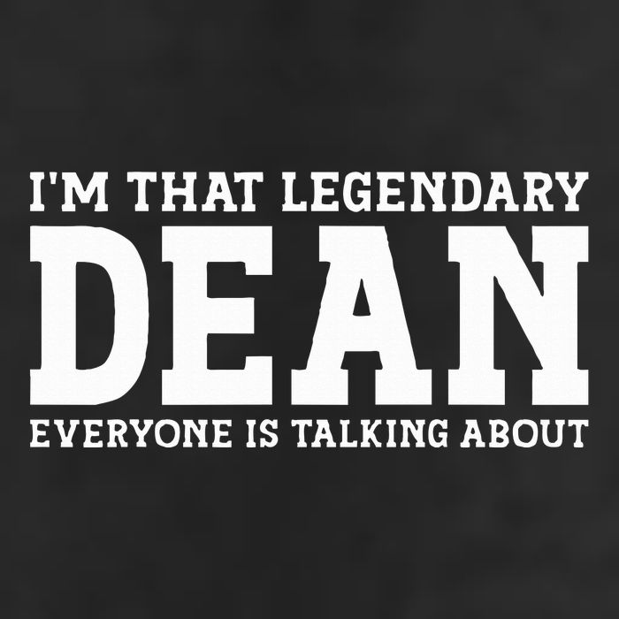 Dean Personal Name Women Girl Funny Dean 7 Panel Mesh Trucker Snapback Hat