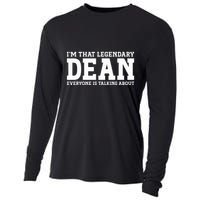 Dean Personal Name Women Girl Funny Dean Cooling Performance Long Sleeve Crew
