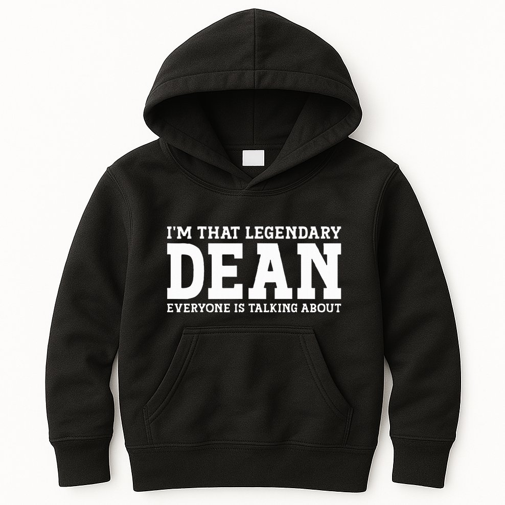 Dean Personal Name Women Girl Funny Dean Kids Hoodie