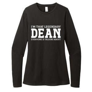 Dean Personal Name Womens CVC Long Sleeve Shirt