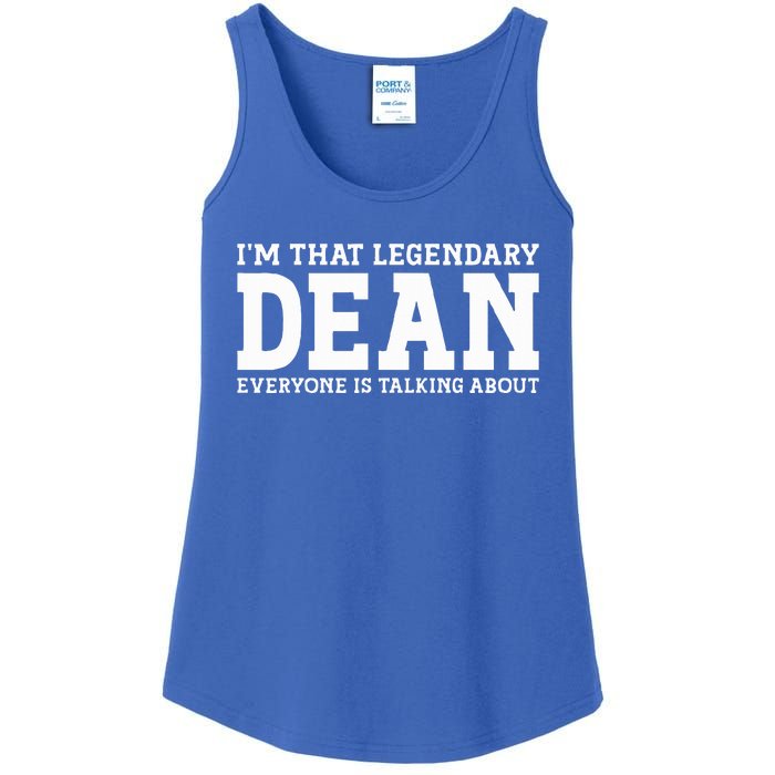 Dean Personal Name Ladies Essential Tank