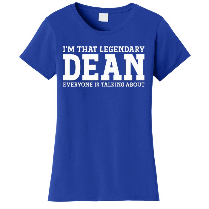 Dean Personal Name Women's T-Shirt