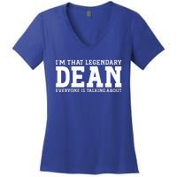 Dean Personal Name Women's V-Neck T-Shirt