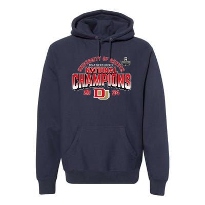 Denver Pioneers National Champs 2024 Hockey Sticks Premium Hoodie