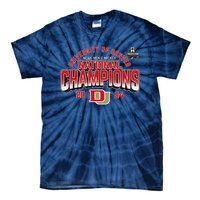 Denver Pioneers National Champs 2024 Hockey Sticks Tie-Dye T-Shirt