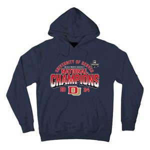 Denver Pioneers National Champs 2024 Hockey Sticks Tall Hoodie