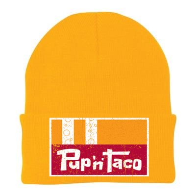 Defunct Pup N Taco Knit Cap Winter Beanie