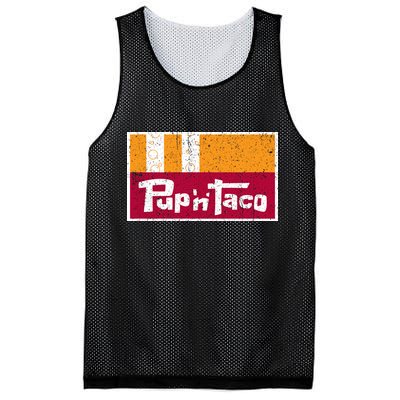 Defunct Pup N Taco Mesh Reversible Basketball Jersey Tank