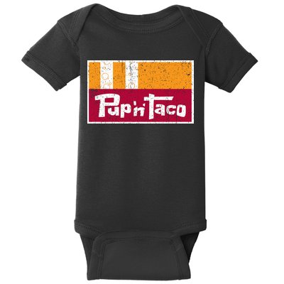 Defunct Pup N Taco Baby Bodysuit