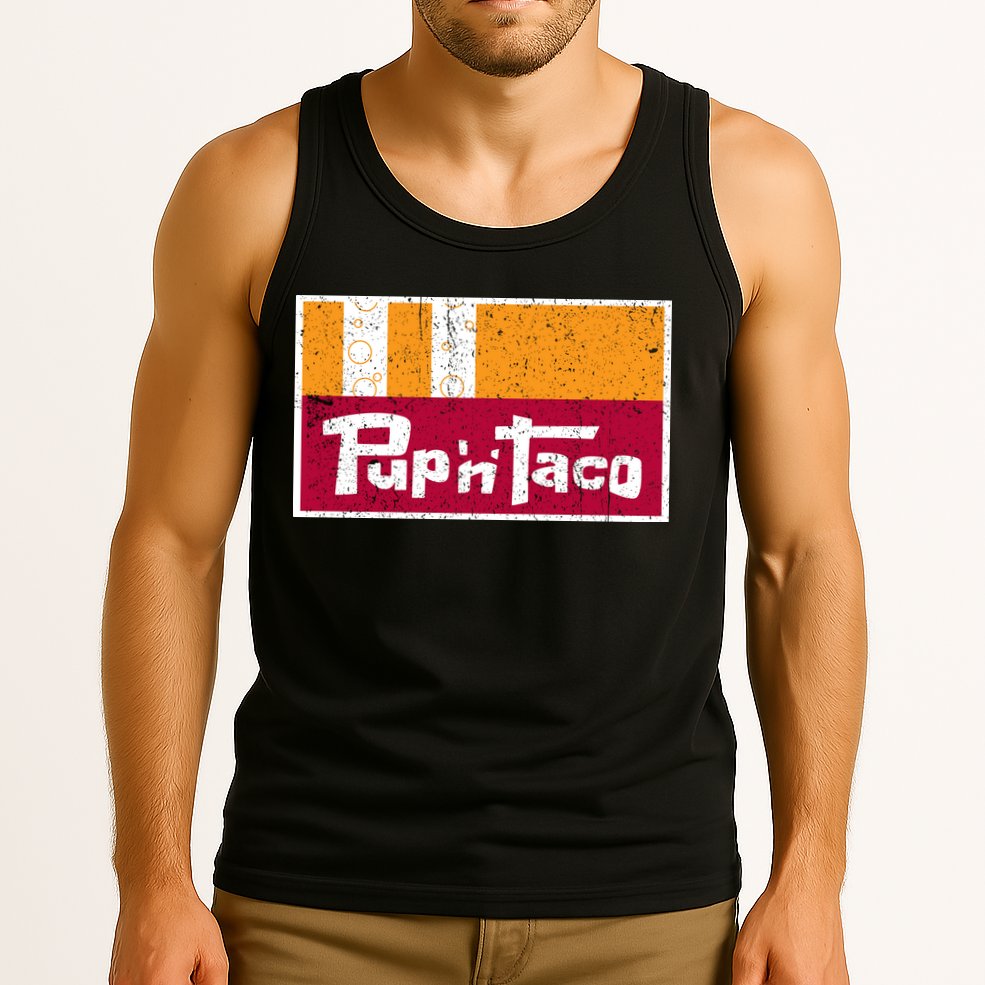 Defunct Pup N Taco Tank Top