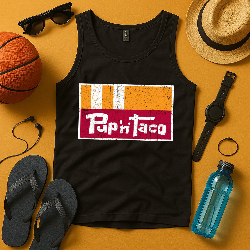 Defunct Pup N Taco Tank Top