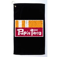 Defunct Pup N Taco Golf Towel