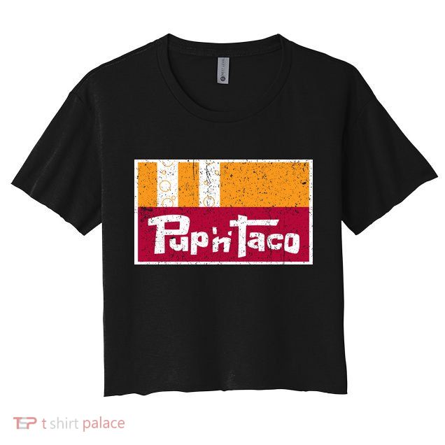 Defunct Pup N Taco Crop Top