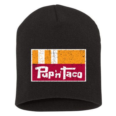 Defunct Pup N Taco Short Acrylic Beanie