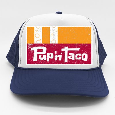 Defunct Pup N Taco Trucker Hat