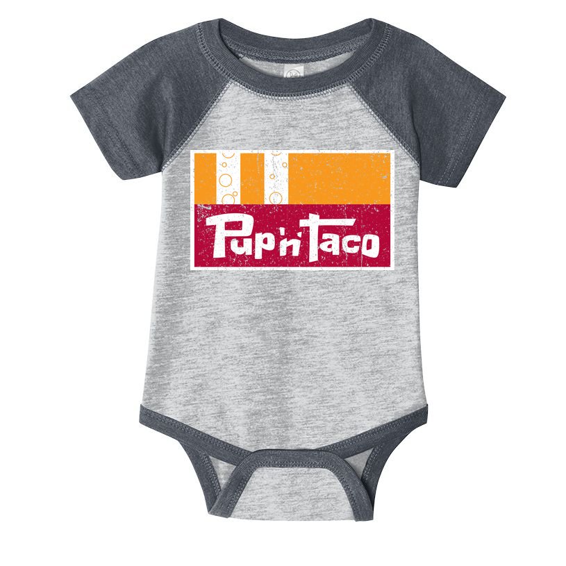 Defunct Pup N Taco Infant Baby Jersey Bodysuit