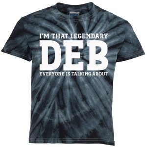 Deb Personal Name Women Girl Funny Deb Kids Tie-Dye T-Shirt