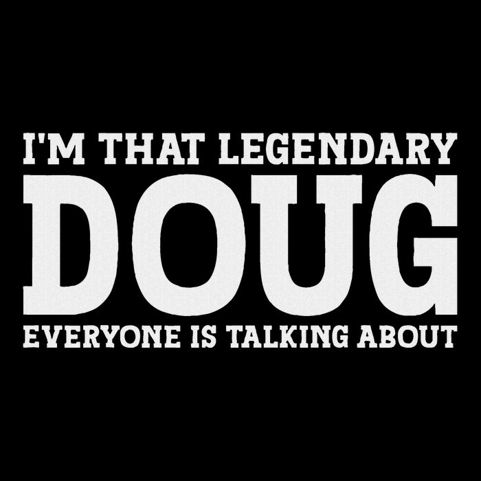 Doug Personal Name First Name Funny Doug Button