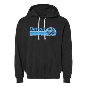 Detroit Personalized Nickname Garment-Dyed Fleece Hoodie