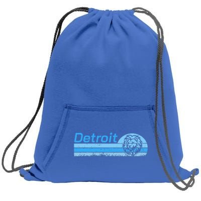 Detroit Personalized Nickname Sweatshirt Cinch Pack Bag