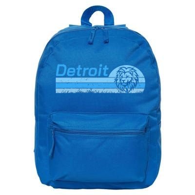 Detroit Personalized Nickname 16 in Basic Backpack