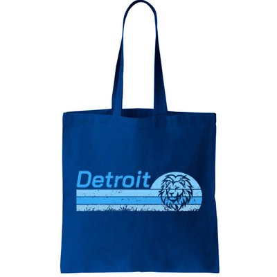 Detroit Personalized Nickname Tote Bag