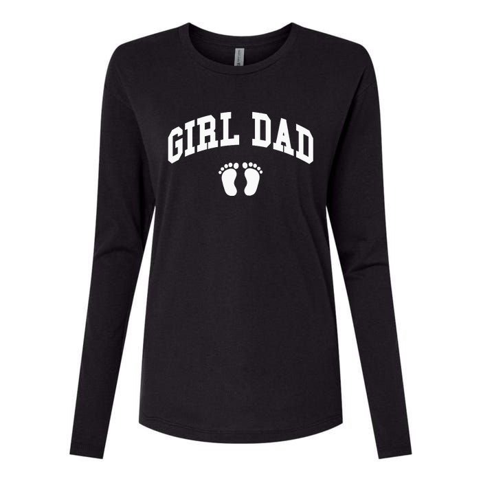 Dad Proud New Dad Classic Womens Cotton Relaxed Long Sleeve T-Shirt