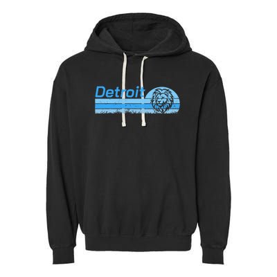 Detroit Personalized Nickname Garment-Dyed Fleece Hoodie