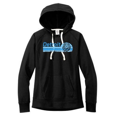 Detroit Personalized Nickname Women's Fleece Hoodie