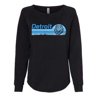 Detroit Personalized Nickname Womens California Wash Sweatshirt