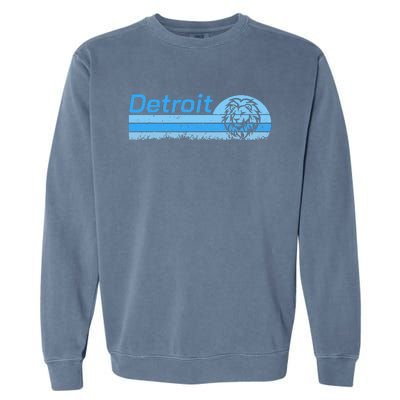 Detroit Personalized Nickname Garment-Dyed Sweatshirt